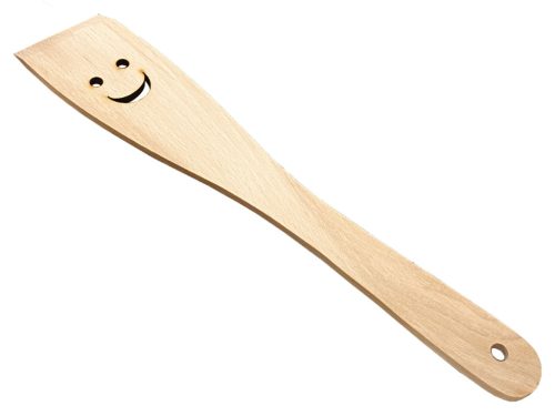 Teflonkanál fa dekoros - 29,5cm