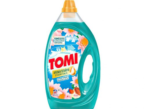 Tomi folyékony mosószer 3L 60 mosás - Lótusz virág és Mandula olaj