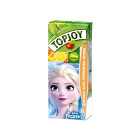   TopJoy szívószálas üdítőital 0,2l - Narancs-Alma-Őszibarack-Citrom