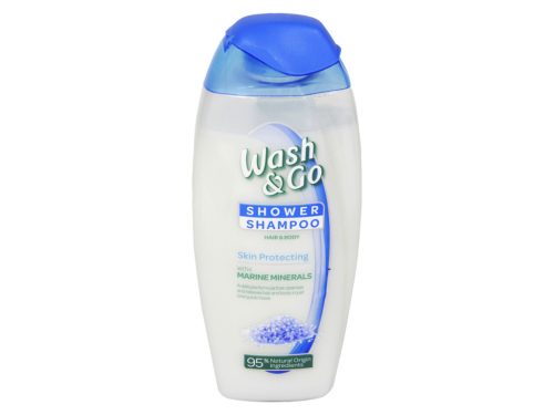 Wash & Go tusfürdő és sampon 250ml - Bőrvédelem tengeri ásványokkal