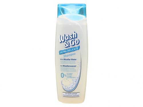 Wash & Go sampon 200ml - Ultra Delicate - Micellás vízzel